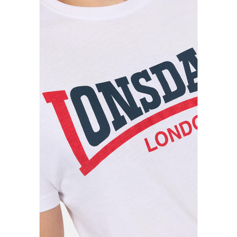 LONSDALE Herren T-Shirt normale Passform TWO TONE