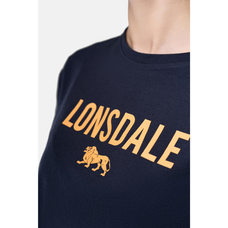 LONSDALE Frauen T-Shirt Cropped Oversize MOIRA