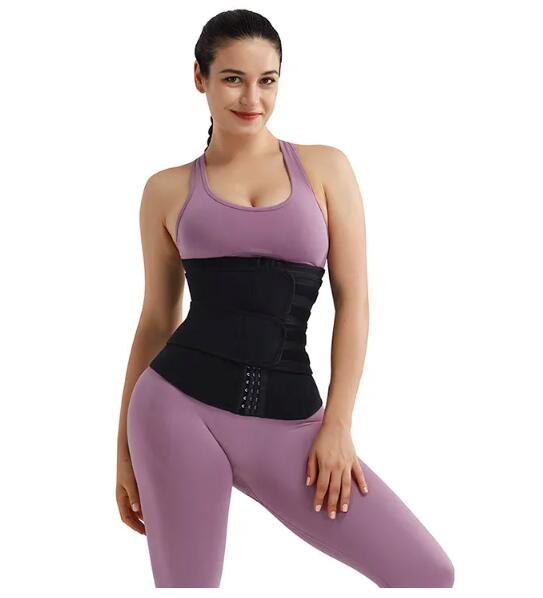 Dvojitý zeštíhlující pás pro ženy, SlimBody, Neoprén, 2/6