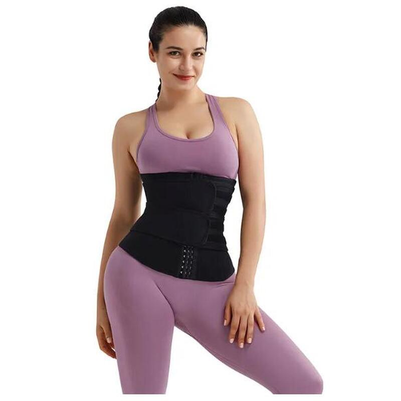 Dvojitý zeštíhlující pás pro ženy, SlimBody, Neoprén,