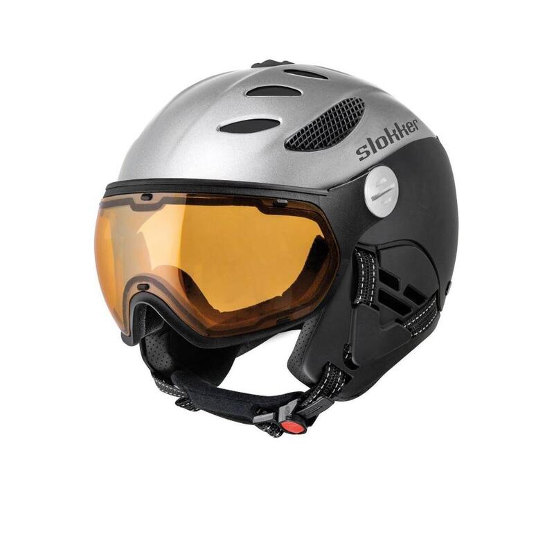 Slokker Visierhelm BALO Silver Black