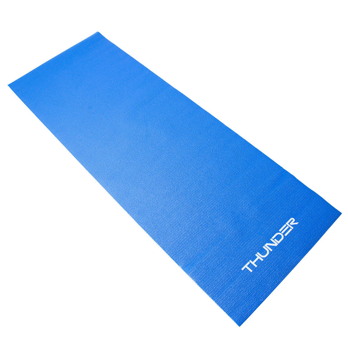 Mata do ćwiczeń THUNDER PVC 0,6cm - niebieska 4/7