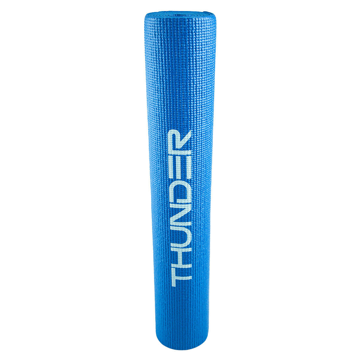 Mata do ćwiczeń THUNDER PVC 0,6cm - niebieska 3/7