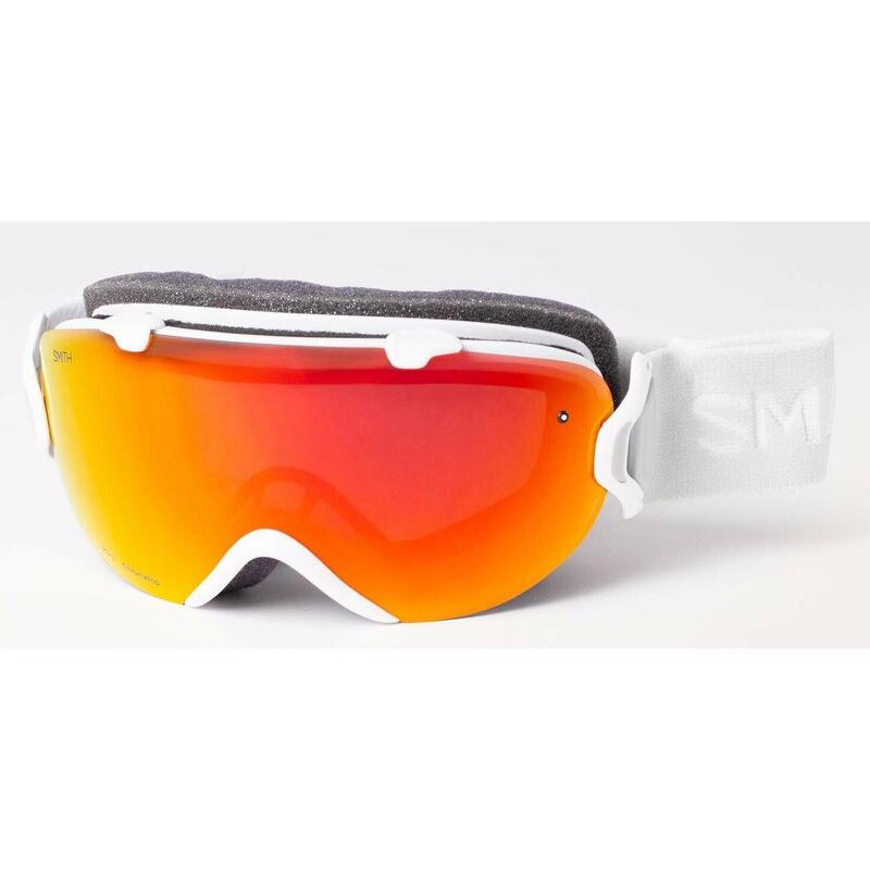 Smith Schneebrille I/OS White Vapor Storm Rose