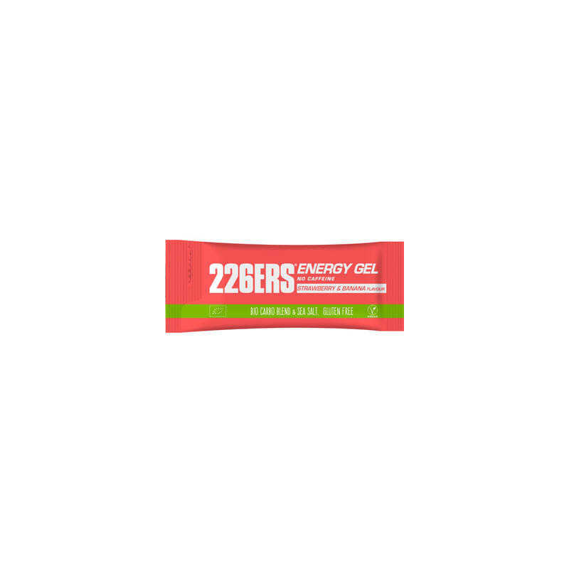 Gel energético 226ERS Bio 25g No Caffeine Strawberry&Banana* Stick