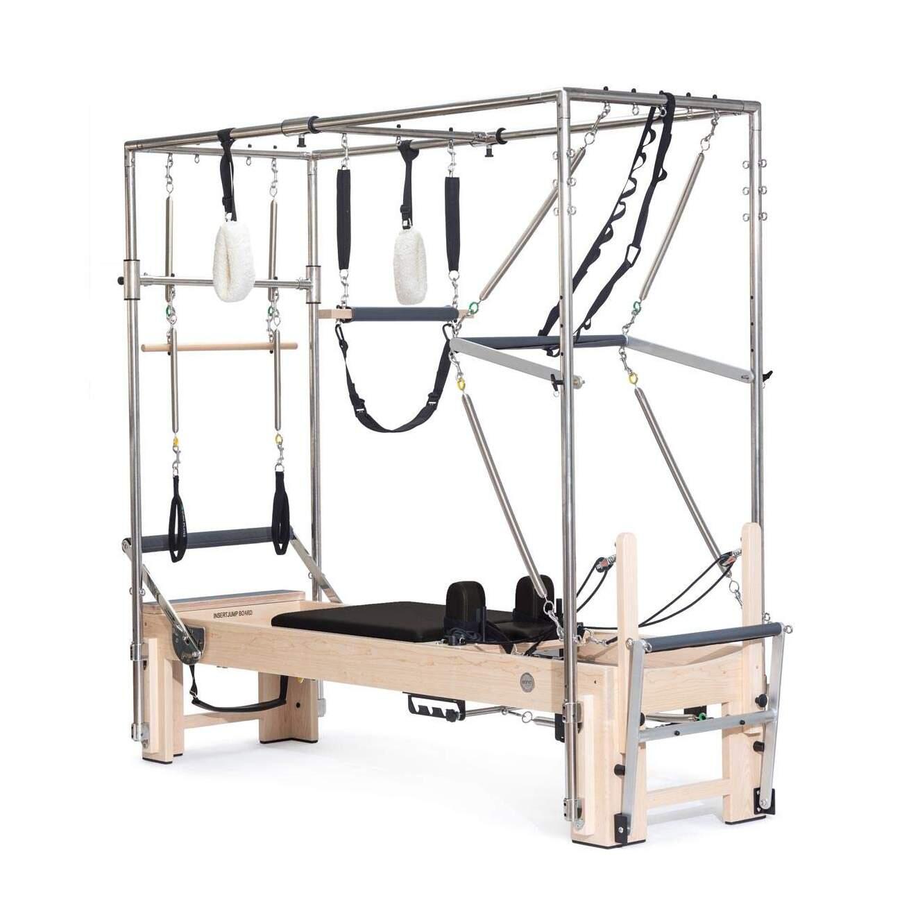 Cadillac Reformer de Pilates Elina Pilates de madera Elite Negro 2/5