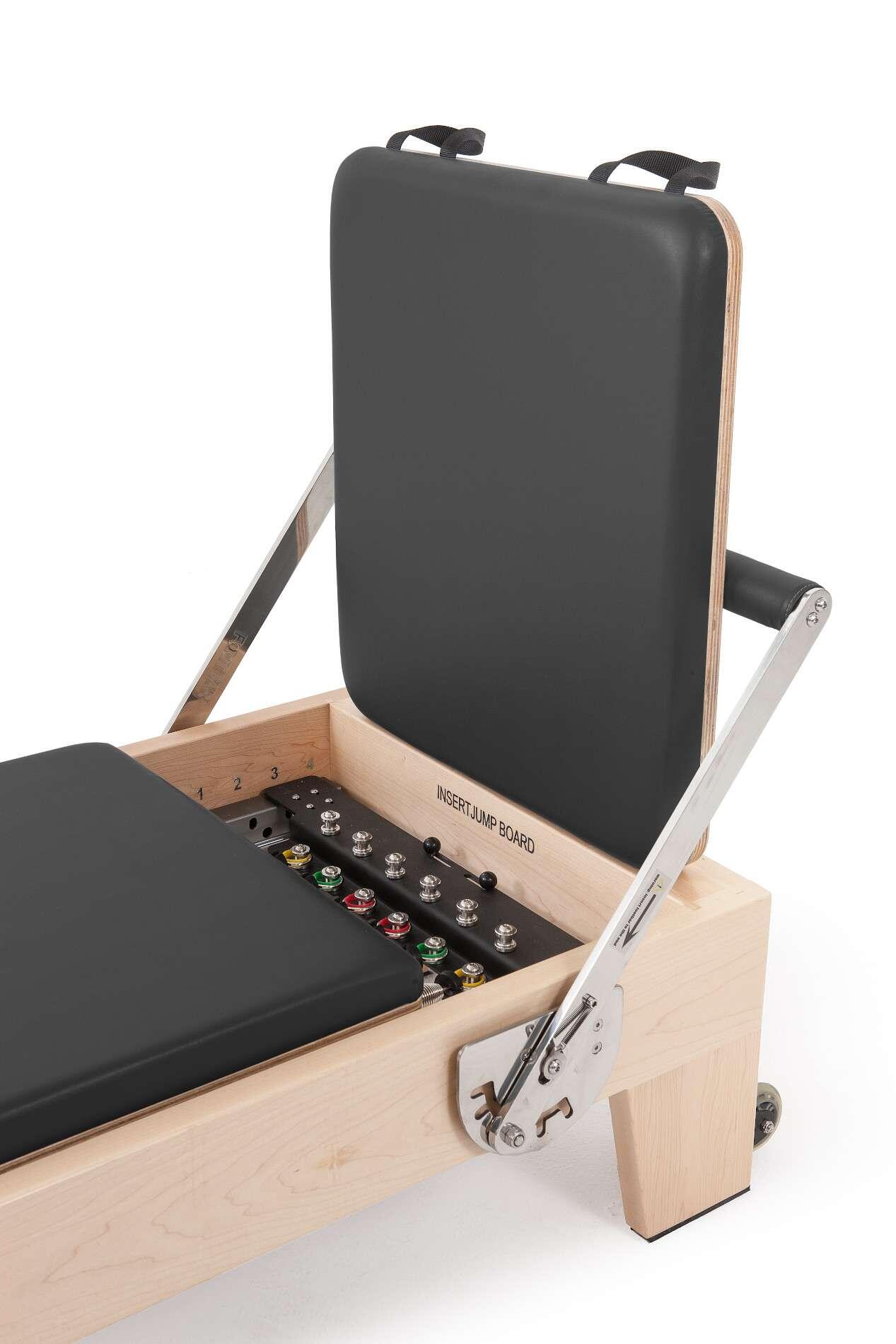 Pilates Reformer Elina Pilates en bois ELITE Noir 4/5
