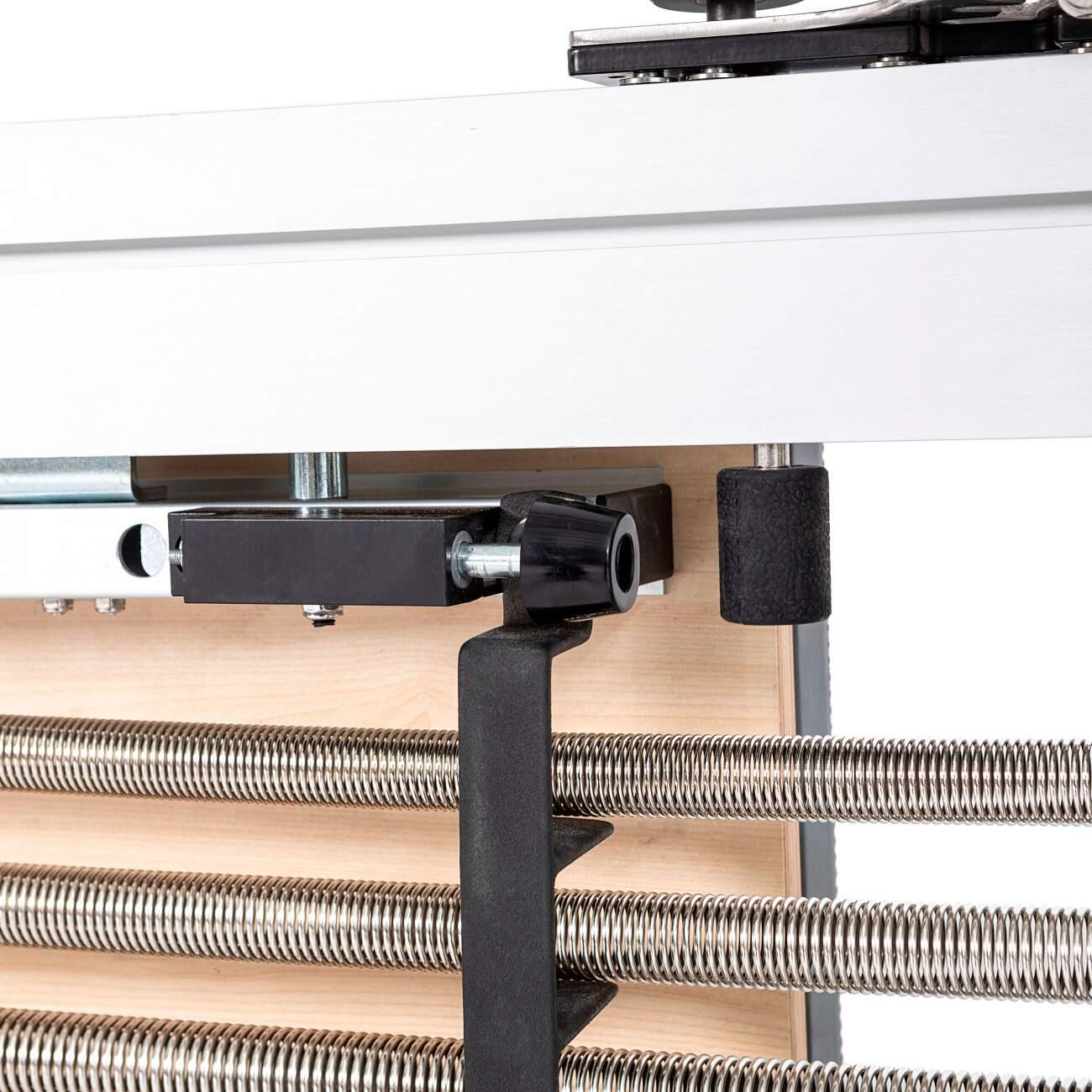 Reformer de Pilates Elina Pilates de Aluminio Mentor Gris 4/5
