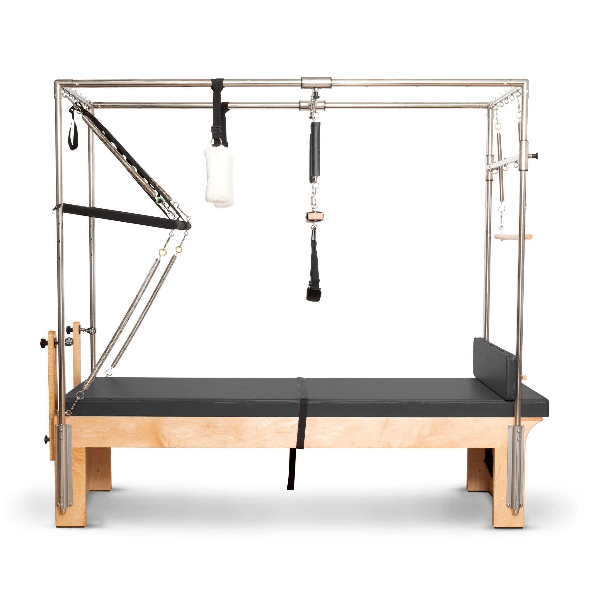 Cadillac - Reformer de Pilates Elinapilates de Madera Negro 2/4