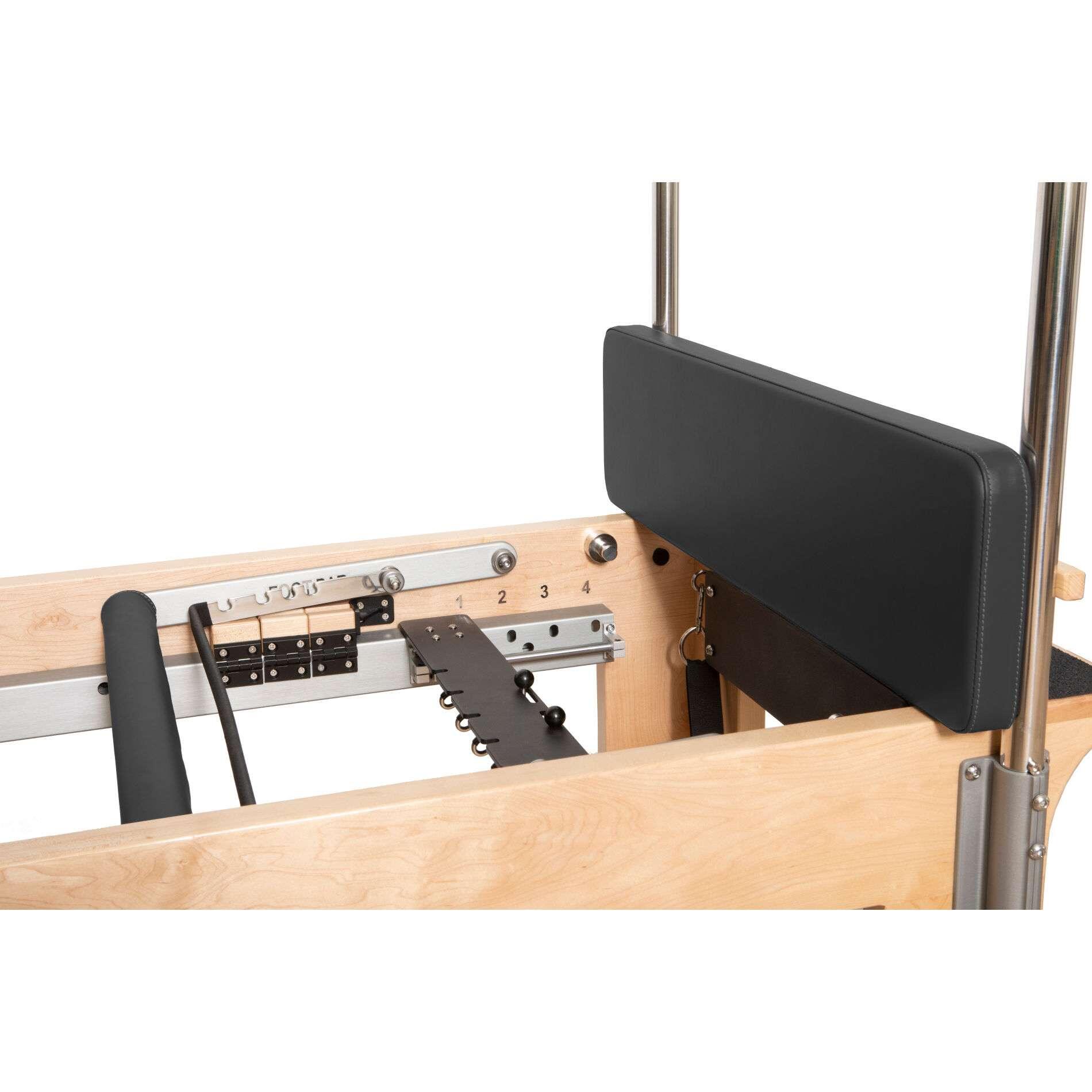 Cadillac - Reformer de Pilates Elinapilates de Madera Negro 4/4