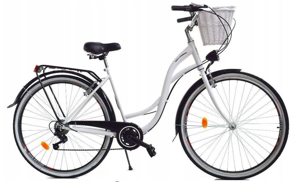 Rower Miejski Dallas Bike City 28"  7spd + kosz