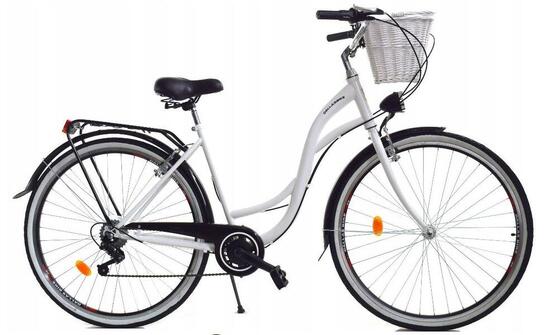 Rower Miejski Dallas Bike City 28" 7spd + kosz