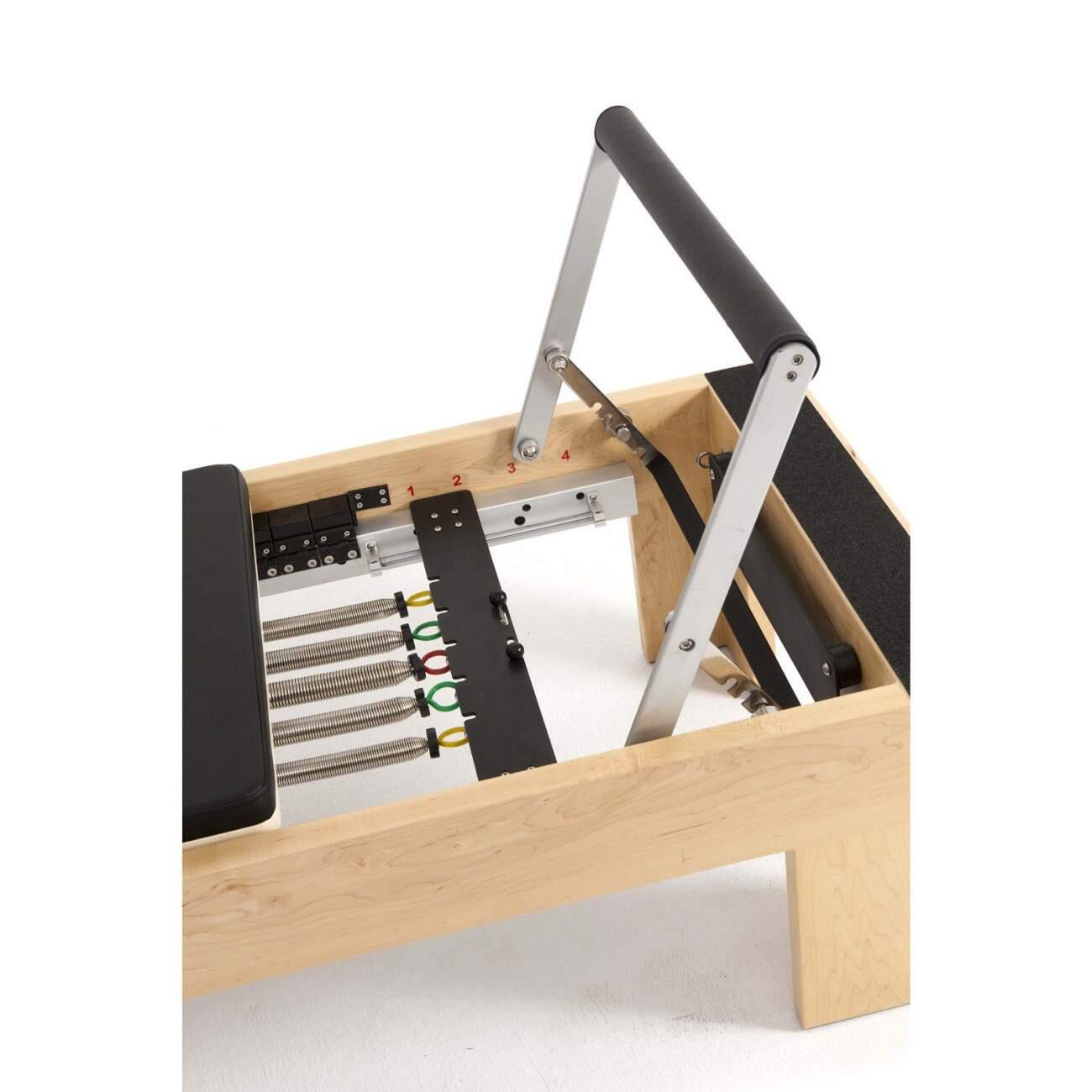 Reformer Pilates Elina Pilates de Madera Negro 5/5