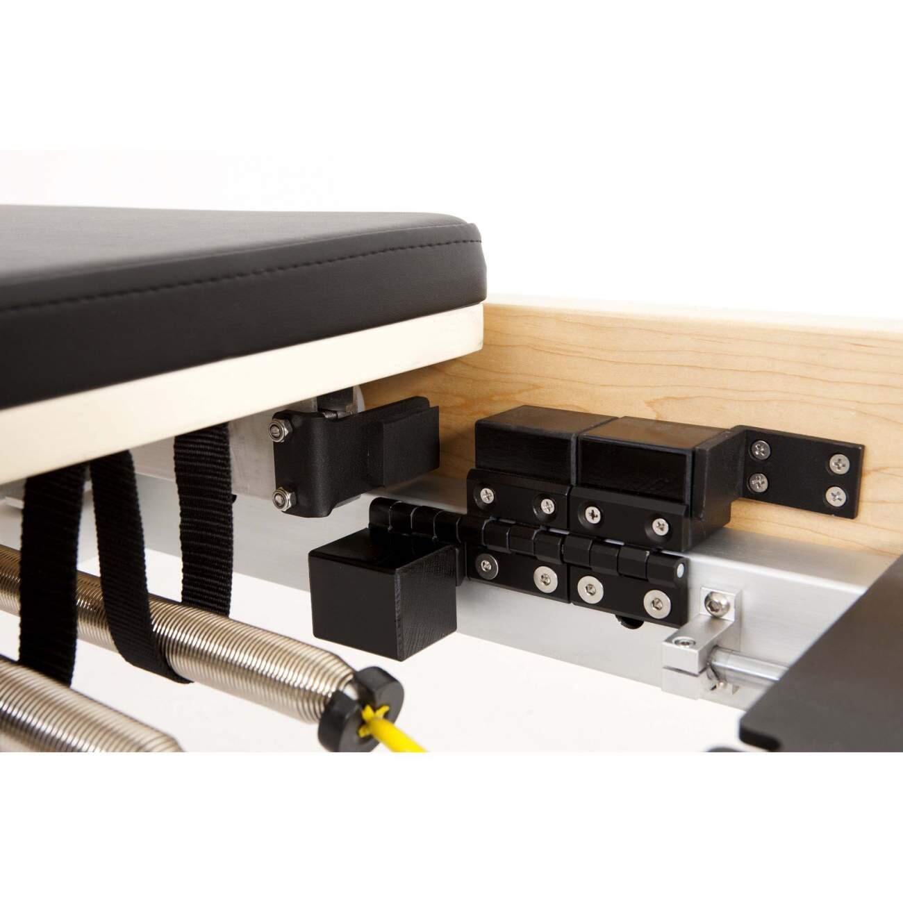 Reformer Pilates Elina Pilates de Madera Negro 4/5