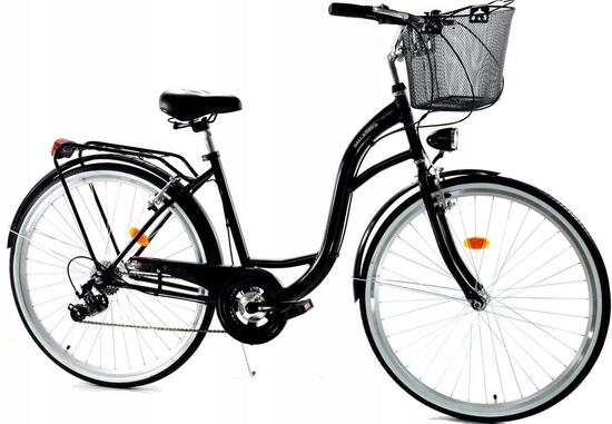 Rower Miejski Dallas Bike City 28" 7spd + kosz