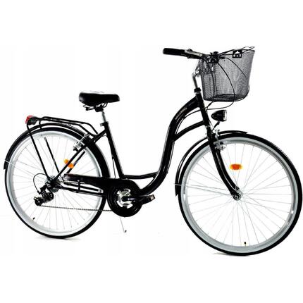 Rower Miejski Dallas Bike City 28" 7spd + kosz