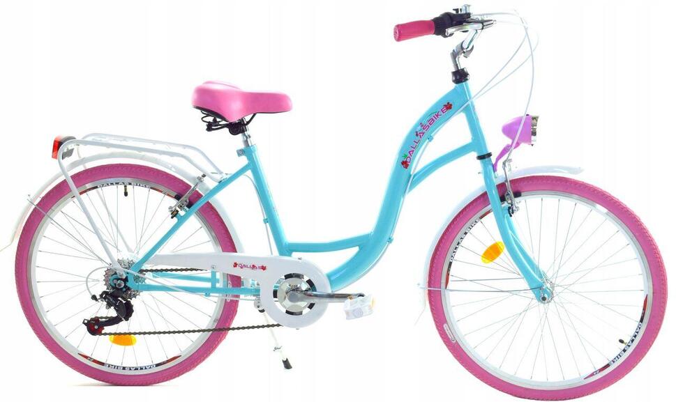 Rower Miejski Dziecięcy Dallas Bike City Junior 24" 6spd
