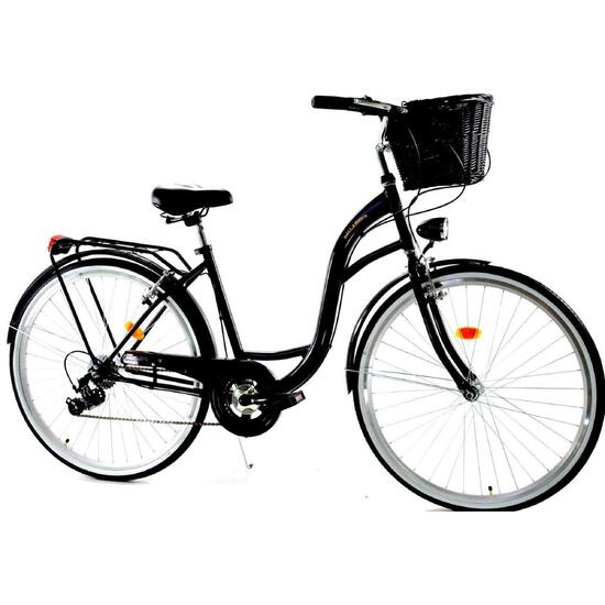 Rower Miejski Dallas Bike City 28" 7spd + kosz