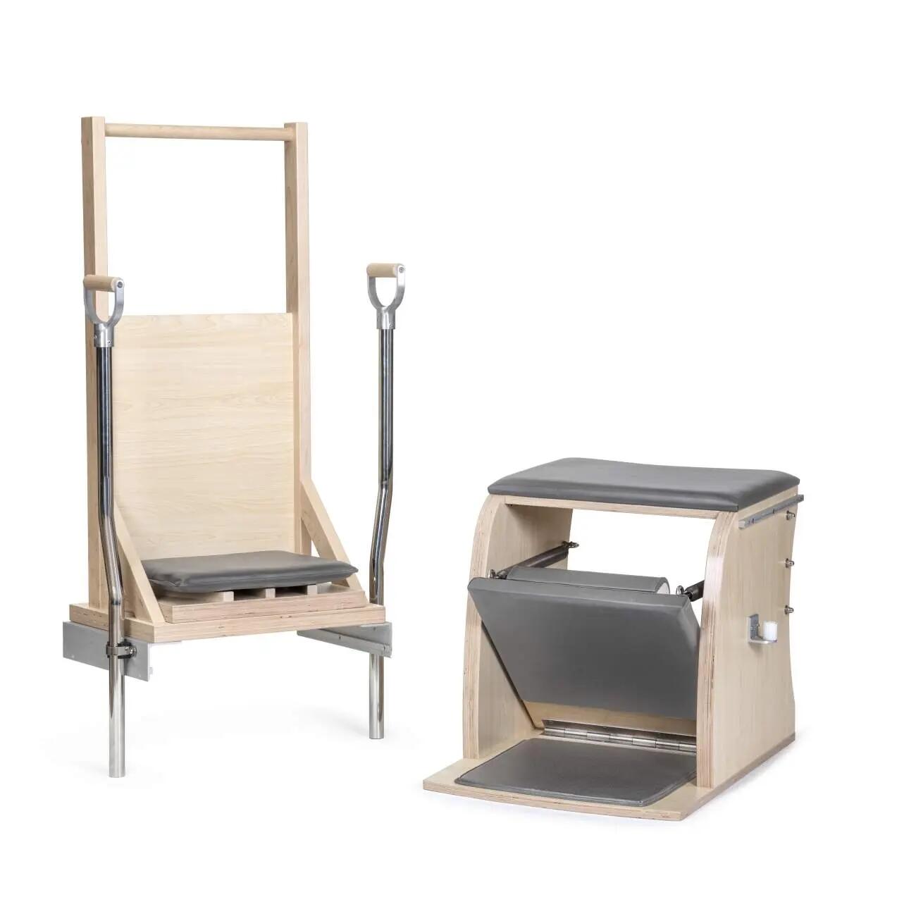 Silla Combinada Wunda / Silla Eléctrica de Pilates Elina Pilates Gris 4/5