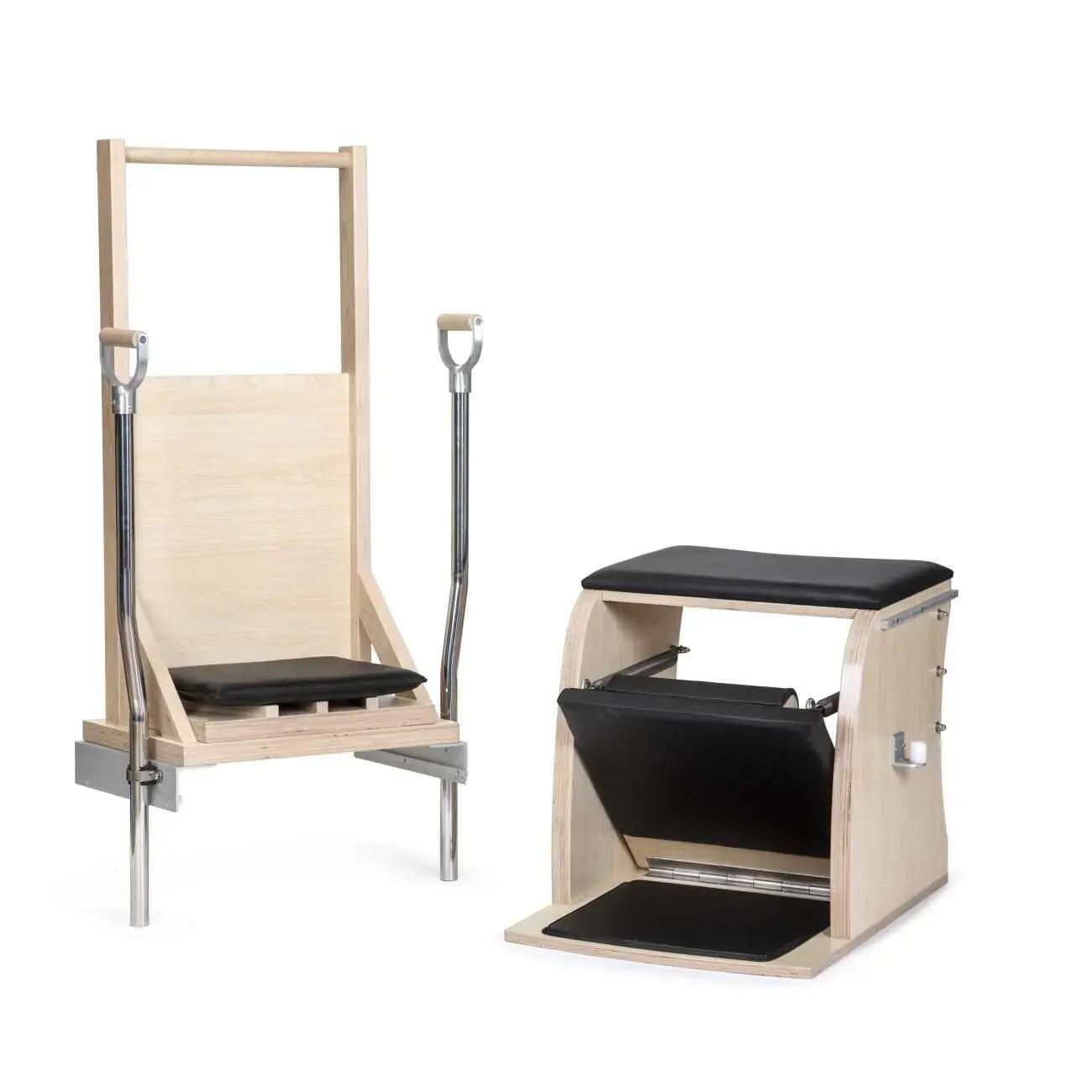 Silla Combinada Wunda / Silla Eléctrica de Pilates Elina Pilates Gris 3/5