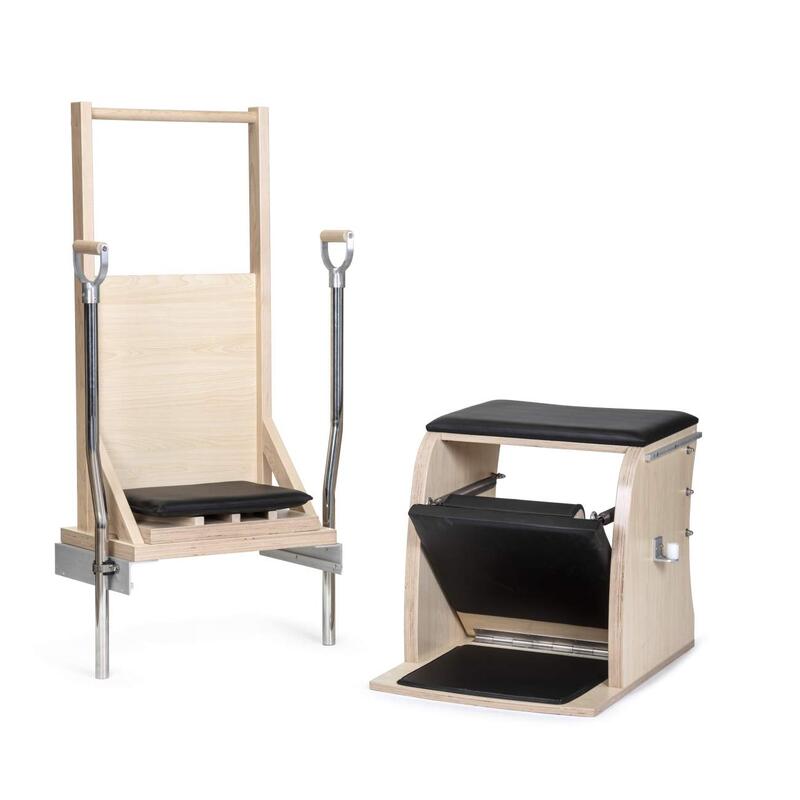 Silla Combinada Wunda / Silla Eléctrica de Pilates Elina Pilates Negro