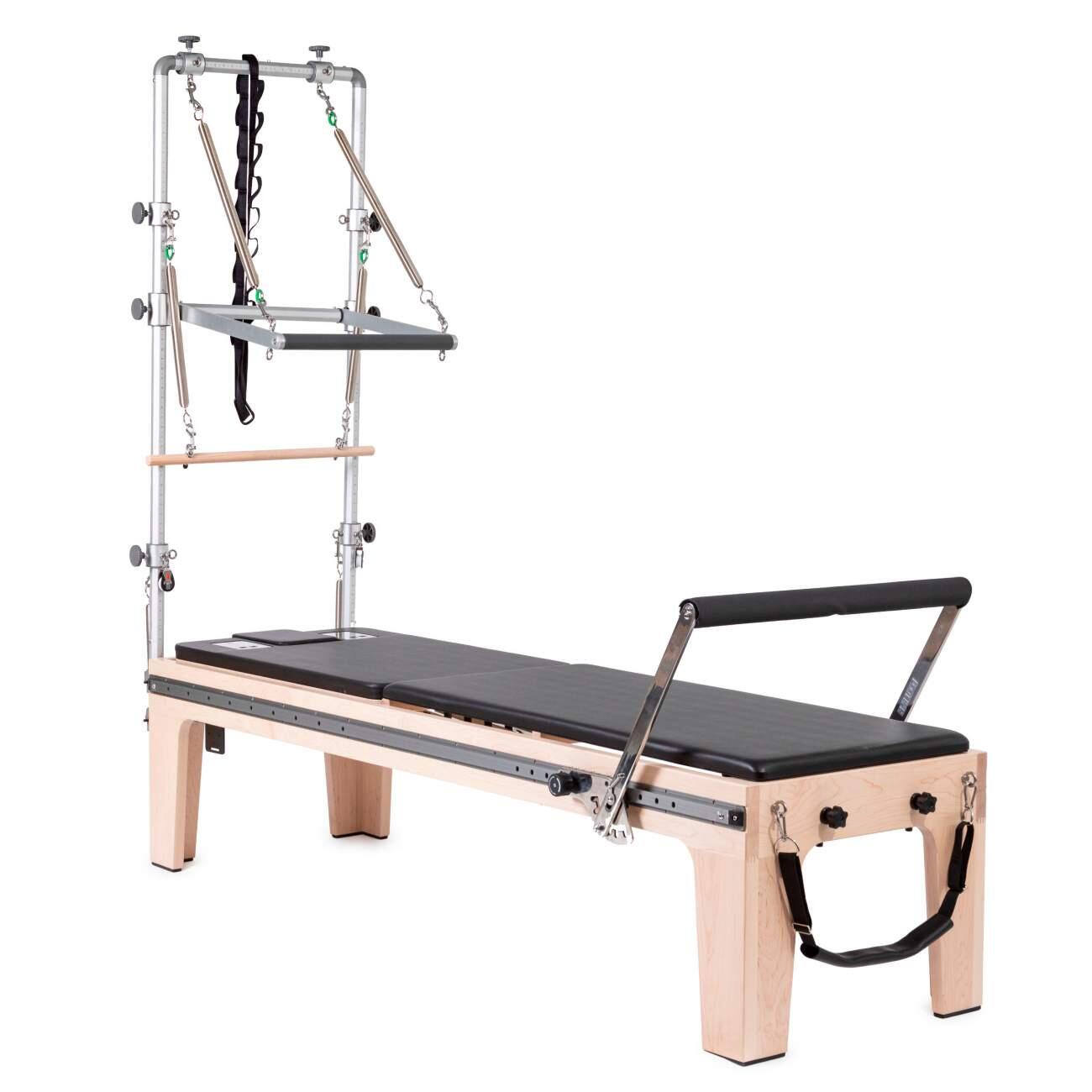 Reformer de Pilates Elina Pilates Master Instructor Fisio Negro con Torre 2/2