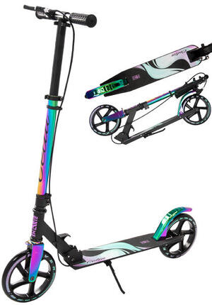 Hulajnoga Składana Raven Celia 200mm z hamulcem, dzwonkiem i uchwytem na bidon