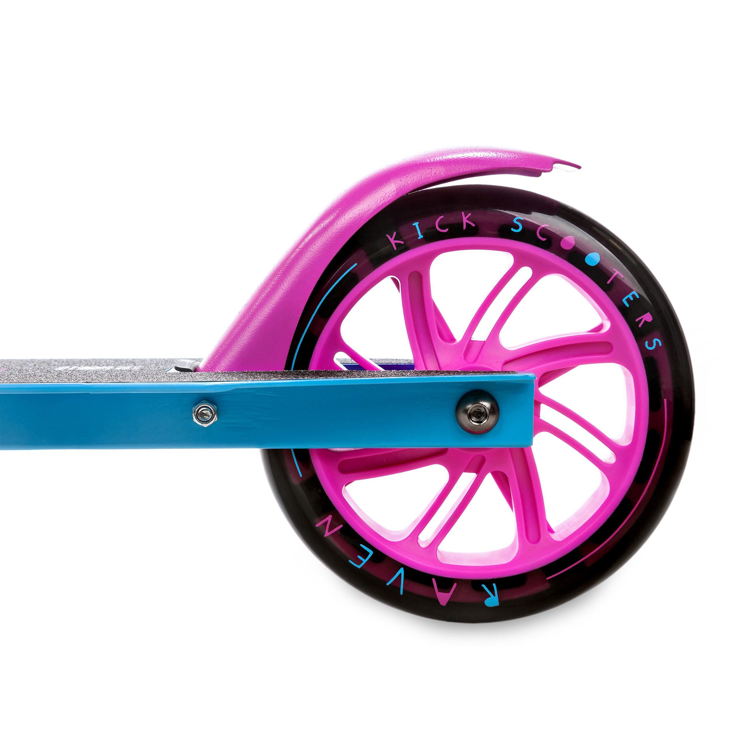 Scooter plegable Ruedas luminosas Elena 145mm Negro 6/7