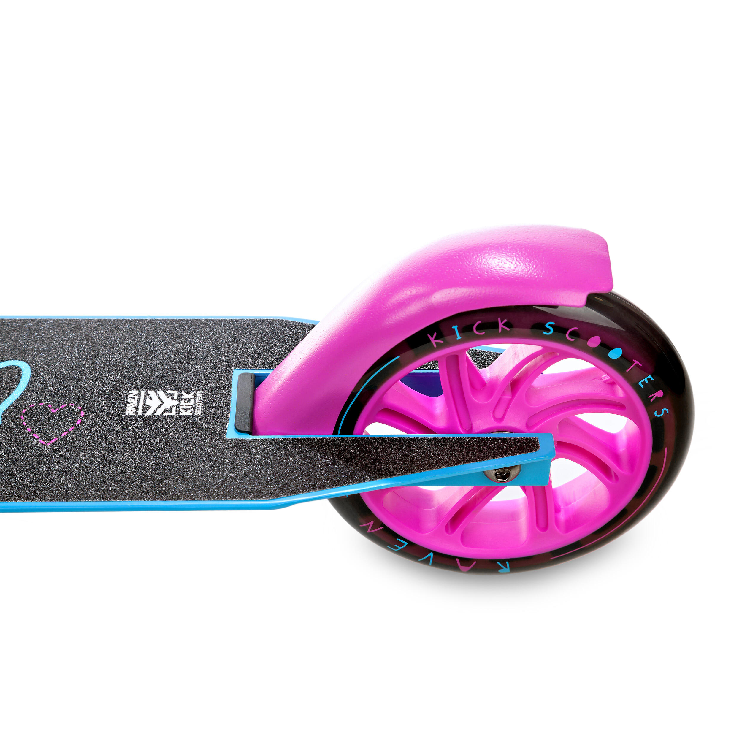 Scooter plegable Ruedas luminosas Elena 145mm Negro 5/7