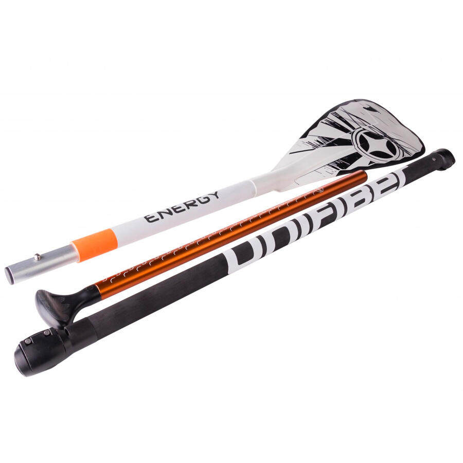 Wiosło SUP UNIFIBER ENERGY 170-220 Aluminiowe 3-częściowe 2/7