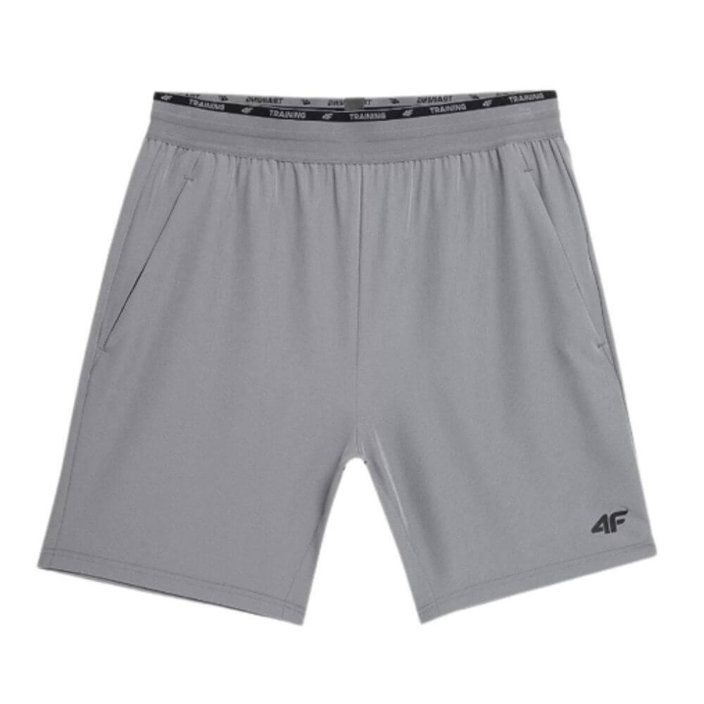 PANTALONES CORTOS DE RUNNING PARA HOMBRE 4F TFSHM147. Gris 4/4