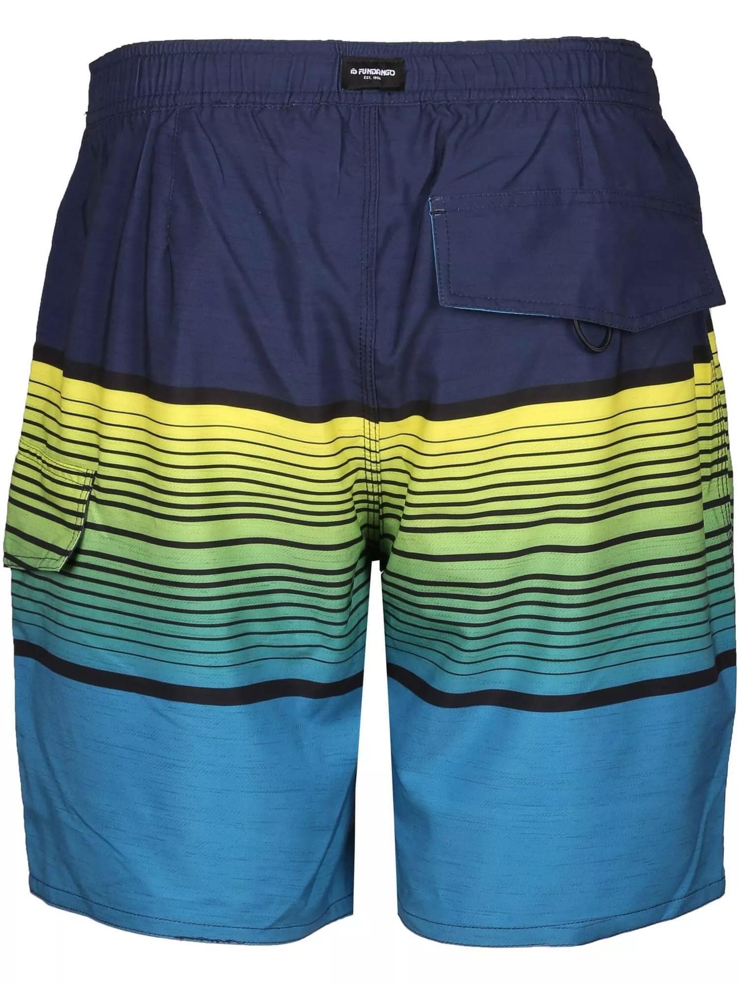 Strandshorts Salimu Boardshort Herren - dunkelblau 6/7