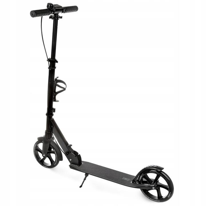 Scooter 200mm con ammortizzatore freno campana portaborraccia Trader Nero