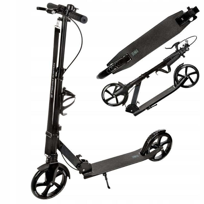 Trottinette pliante Raven Trader 200mm avec frein à suspension poignée cloche