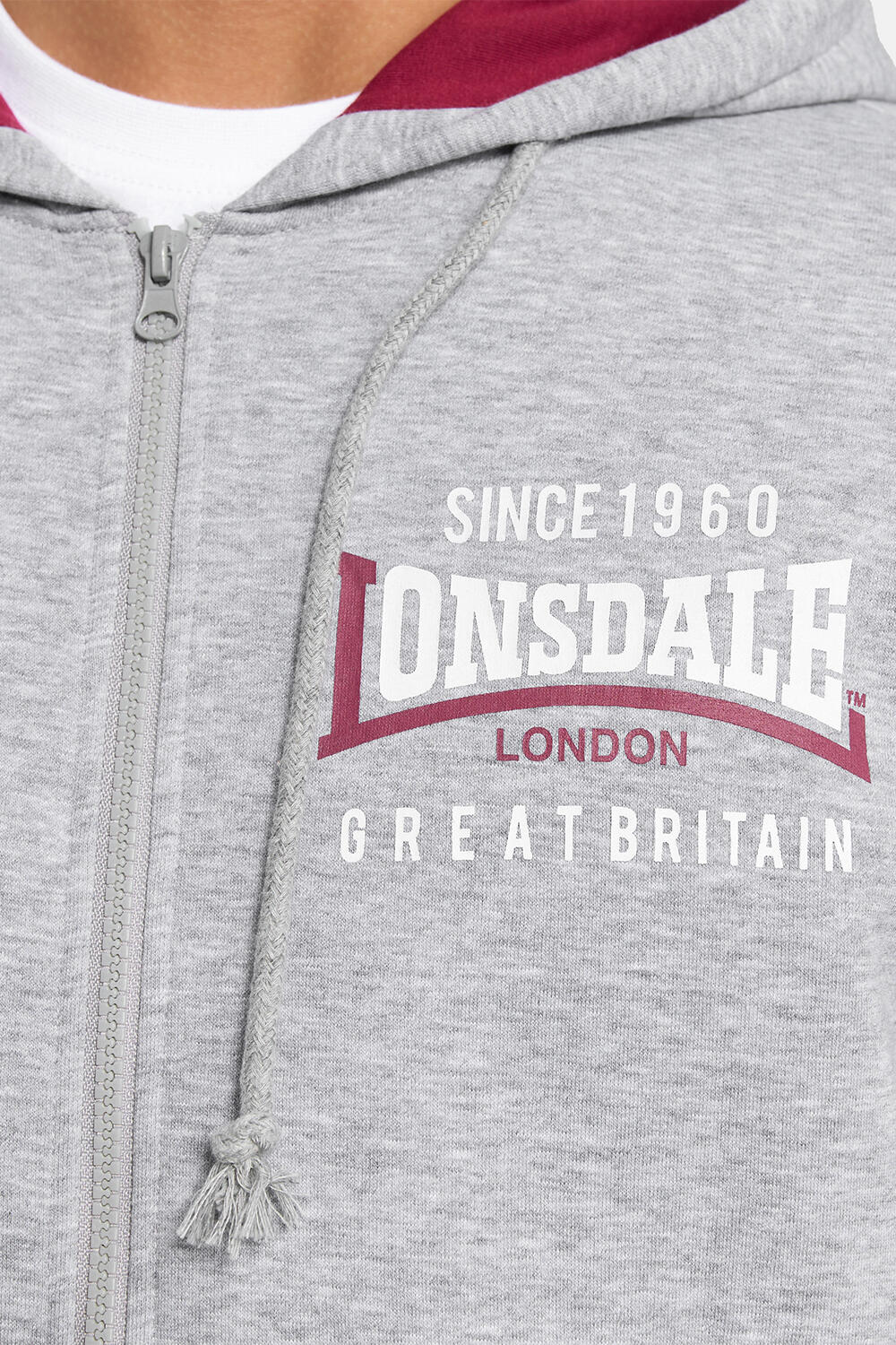 Sudadera con capucha y cremallera Lonsdale Lintmill 5/5