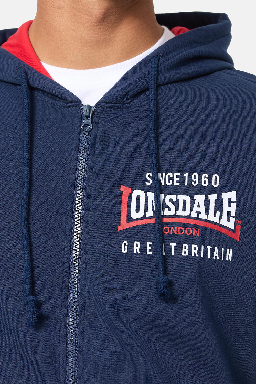 Sudadera con capucha y cremallera Lonsdale Lintmill 5/5