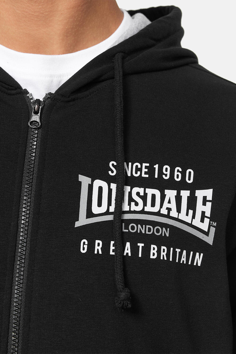 Sudadera con capucha y cremallera Lonsdale Lintmill 5/5