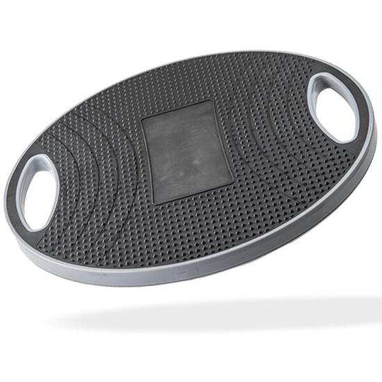 Balance Board - Wackelbrett - Balancebrett - 42 cm - Schwarz, Grau