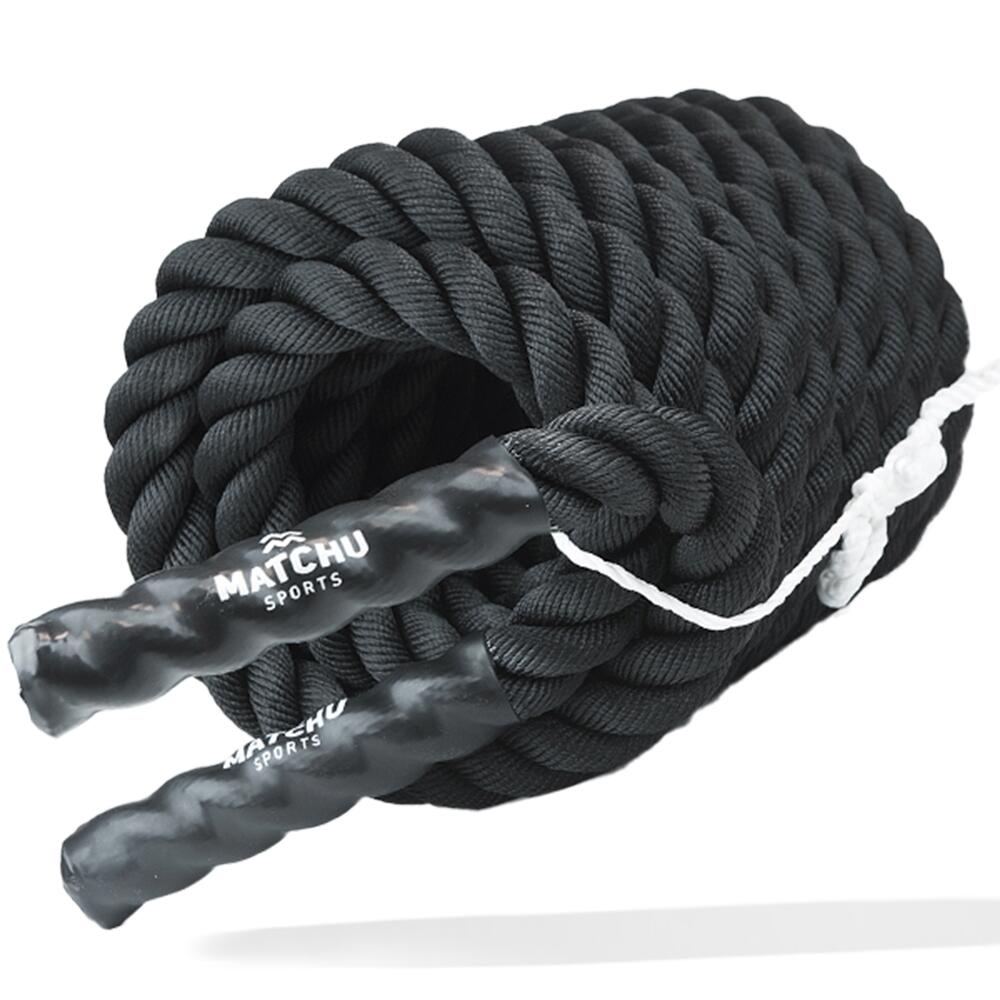 Battle rope - 38mm x 9 mètres - Tecido de poliéster