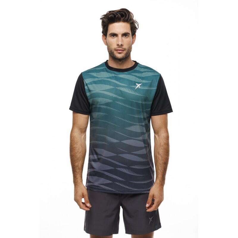 T-shirt à manches courtes Padel Drop Shot Artemis Print pour homme