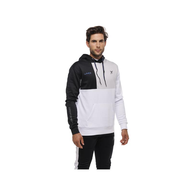Felpa con cappuccio tecnico a manica lunga Drop Shot Ancor JMD 3/4
