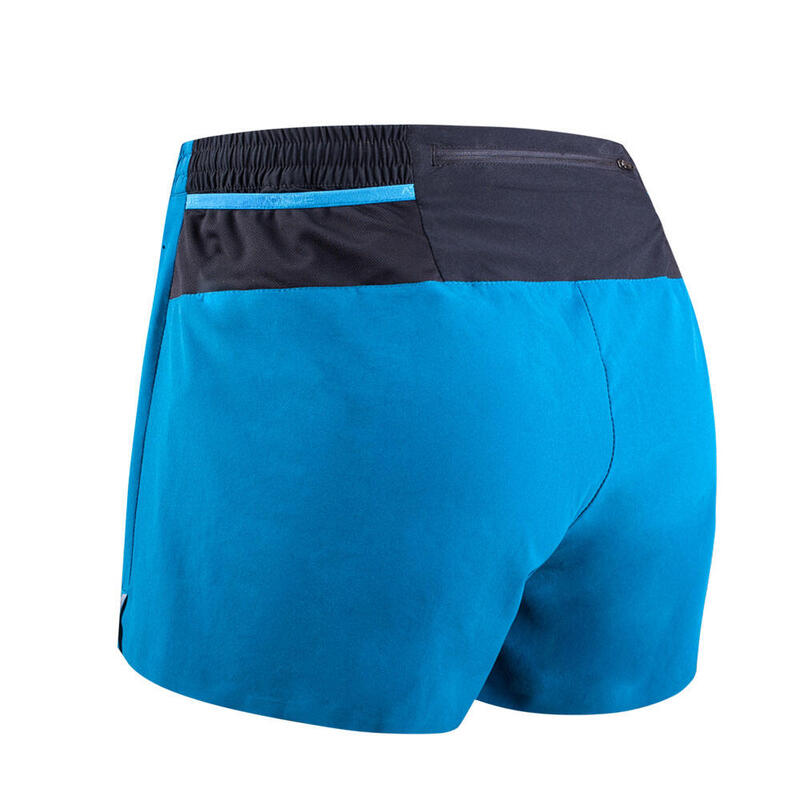 F5101 Men High-elastic Quick-drying Running Shorts - Blue