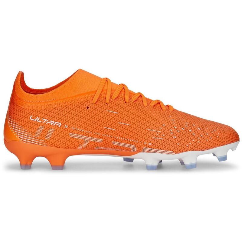 Chaussures de football Puma Ultra Match FG AG, Orange, Hommes