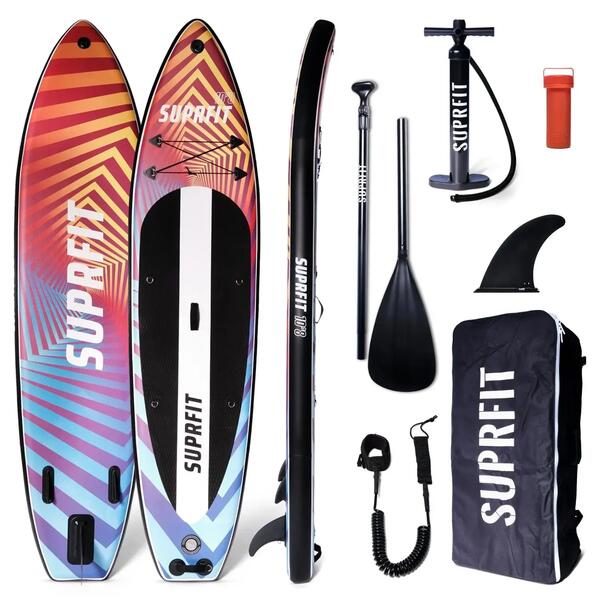SUPRFIT Conjunto de Tabla de SUP Inflable - Stand Up Paddle de Touring 10'8 Optical