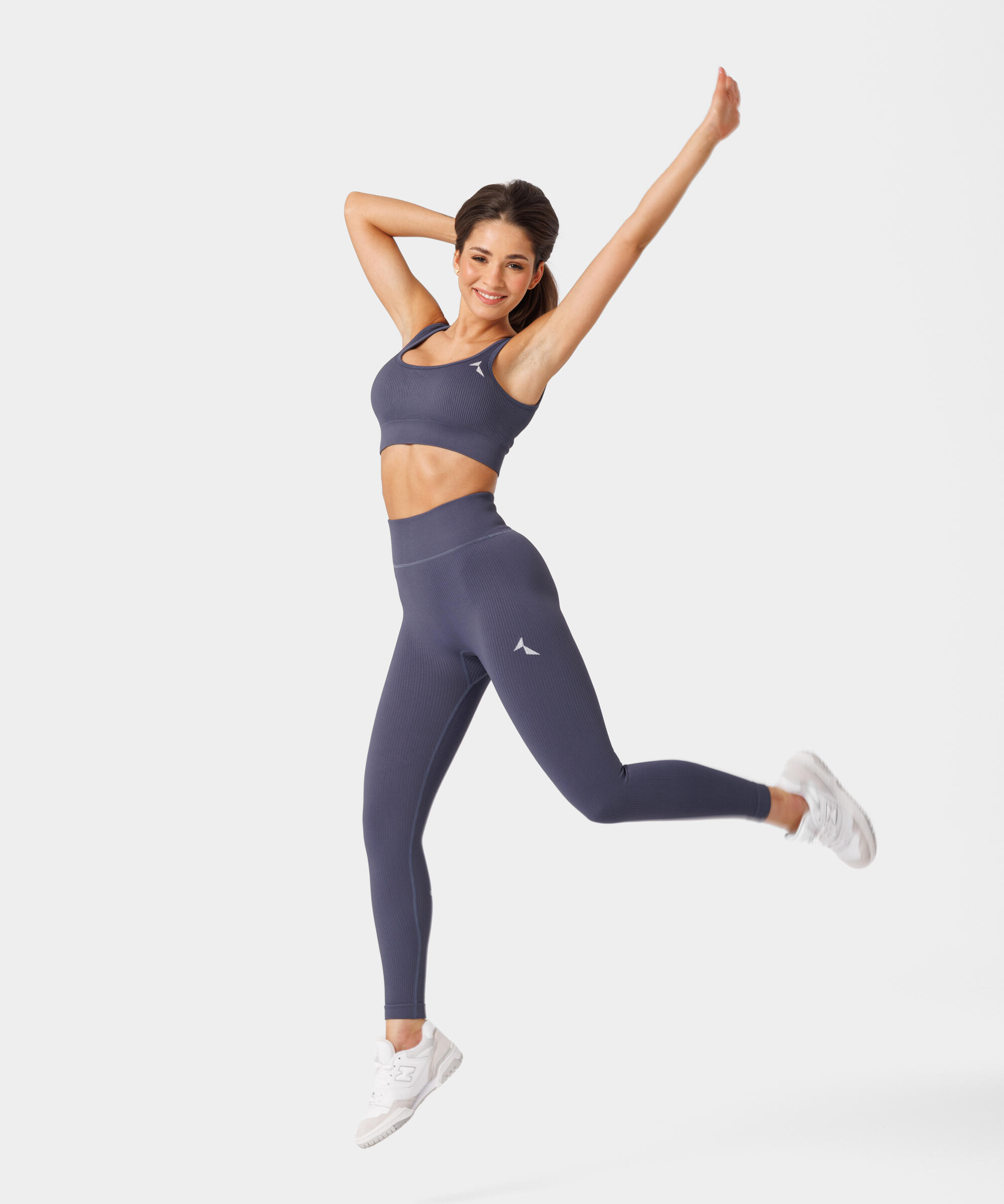 Naadloze Sport Legging voor Dames Rib 4/7
