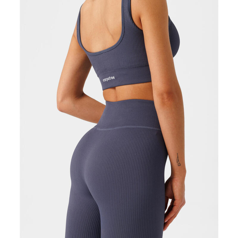 Naadloze Sport Legging voor Dames Rib