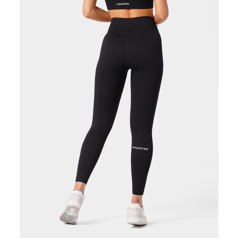 Leggings de sport sans couture pour femmes Rib