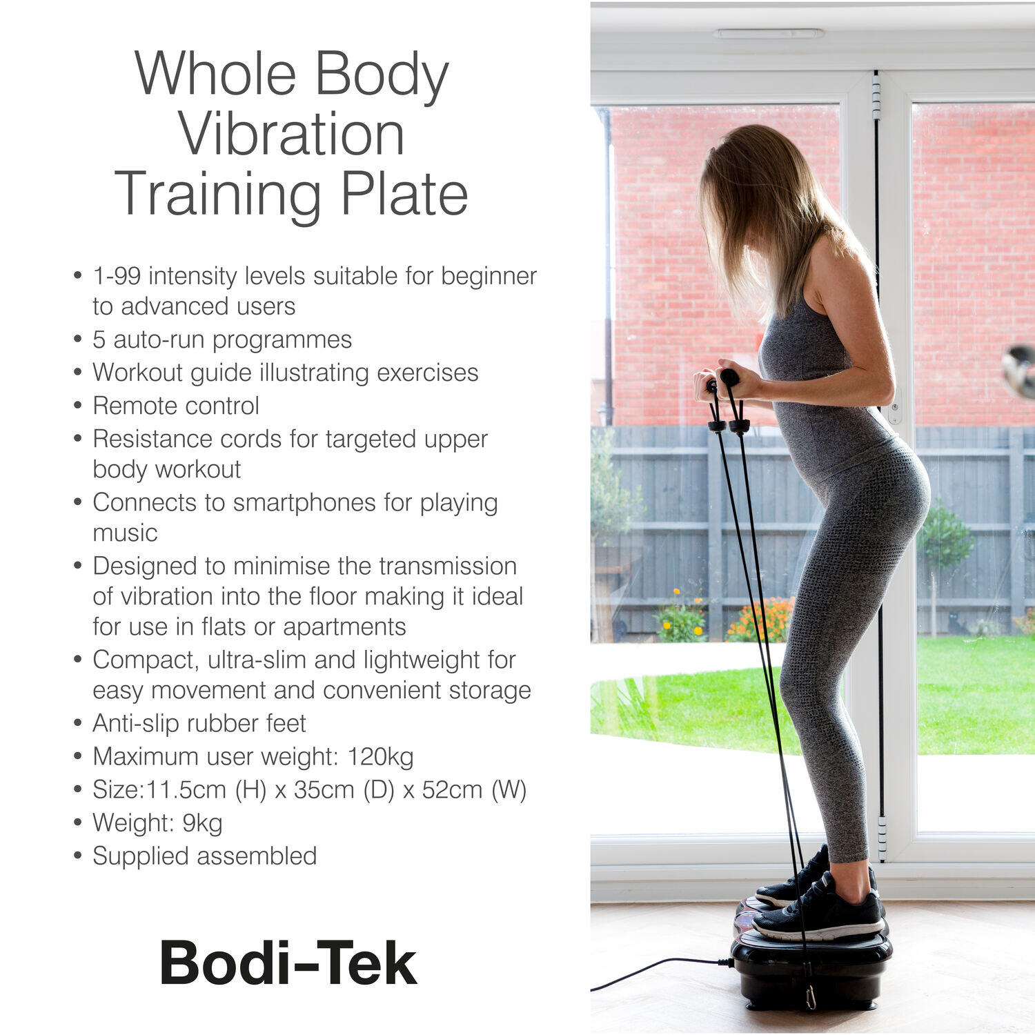 Bodi-Tek Whole Body Vibration Training Plate 6/7