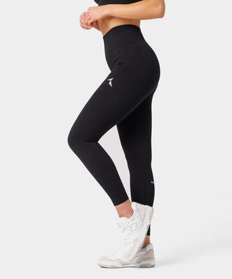 Naadloze sport legging voor dames rib