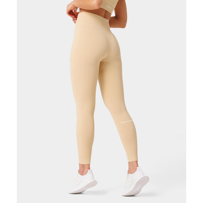 Naadloze Sport Legging voor Dames Rib